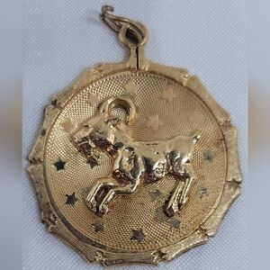 14k Aries Pendant
